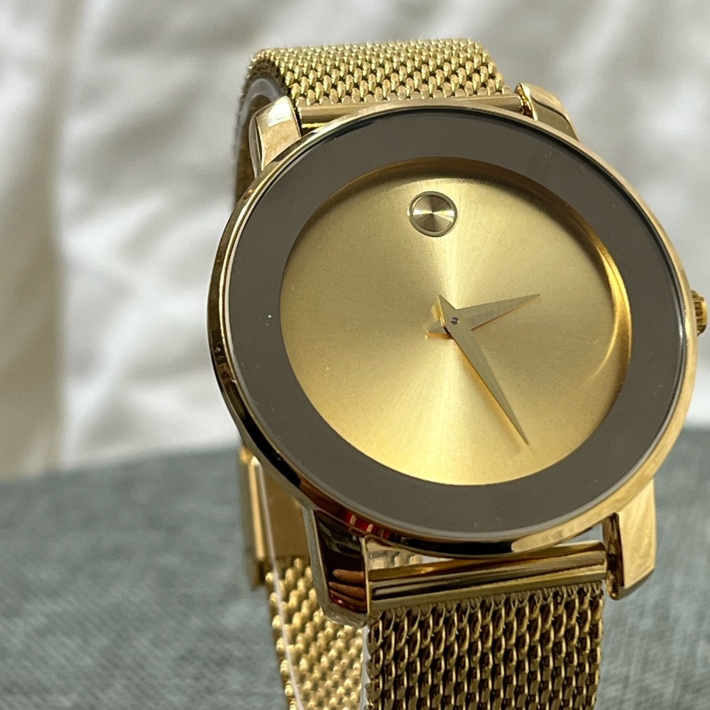 Stainless Steel Fashionable Simple Watch With Mesh Strap, Classic Waterproof. - Picture 7 of 10